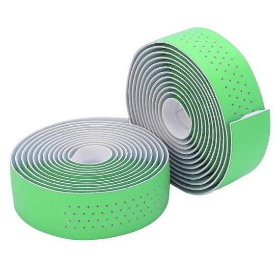 Anneaux Fixes En Silicone élastique Pour Maintien De Ruban De Guidon Vélo Route - Lot