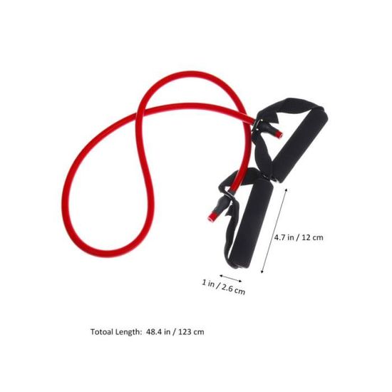 1 Pièce Bande élastique En Latex Pour L'entraînement Au