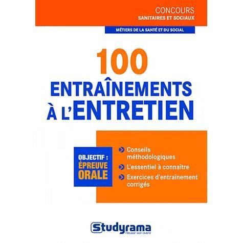 100 entraînements à l'entretien