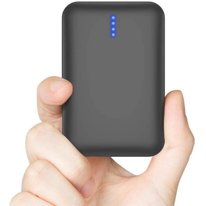 Batterie Externe 10000mAh, Luvfun Power Bank Chargeur Portable 2 Ports USB Portable Chargeur de Batterie pour Tous Les Smartphones-