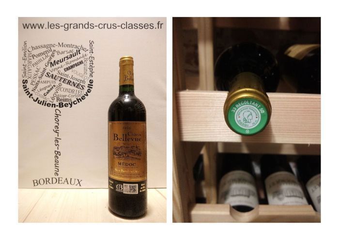 Château Bellevue 2016 - Médoc - Cru Bourgeois - 1 x 75 cl - Rouge