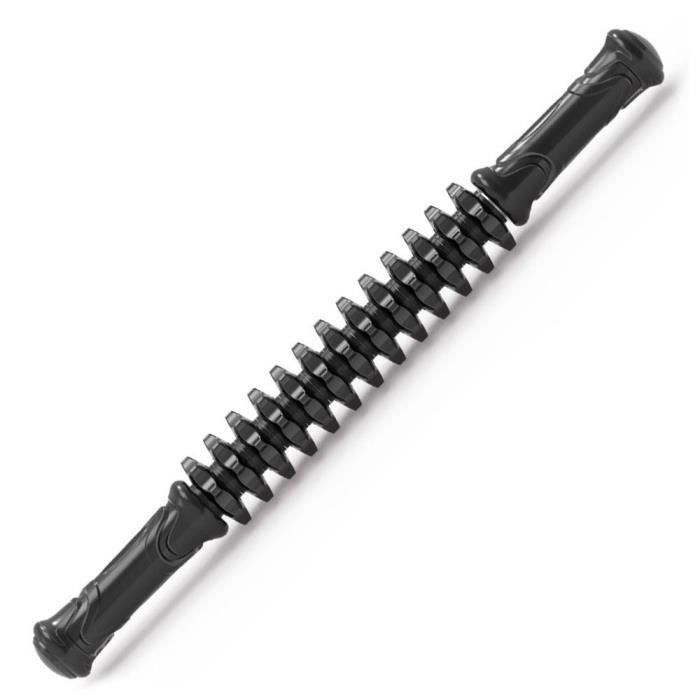 Rouleau d'engrenage de bâton de massage de bâton de fascia de TPR soulageant la fatigue de dos perdre du poids
