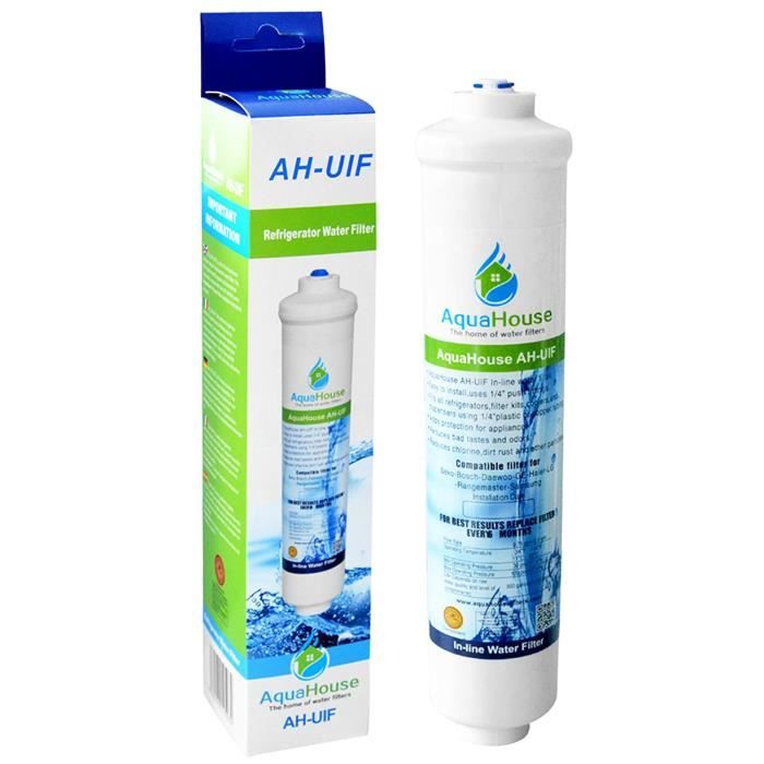 AquaHouse UIFS Filtre d'eau compatible pour réfrigérateur Samsung DA29-10105J HAFEX / EXP WSF-100 Aqua-Pure Plus (filtre externe uni