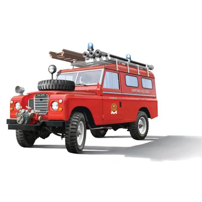 Maquette véhicule pompiers : Land Rover Pompiers Coloris Unique