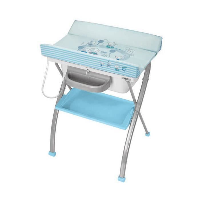 BREVI Table à langer LINDO Club bébés ciel