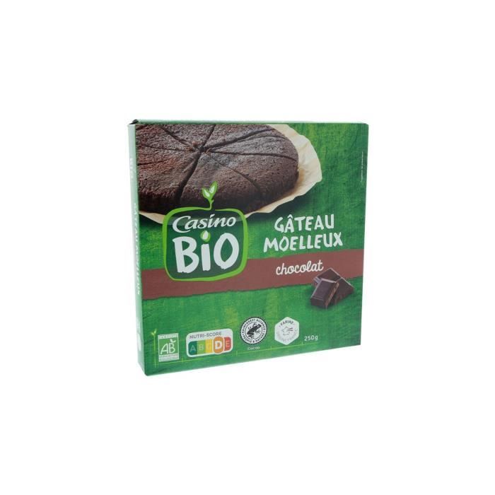 Gâteau moelleux au chocolat Bio - 250g