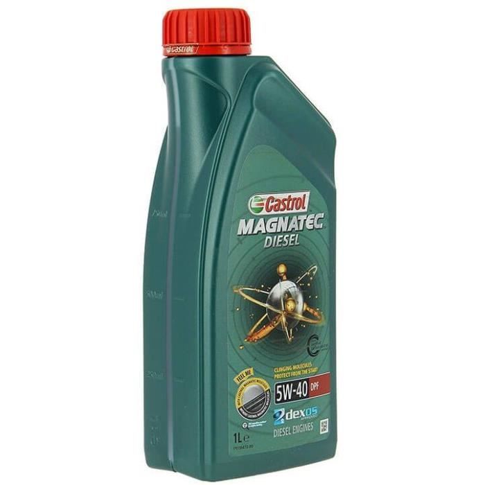 CASTROL Huile-Additif Magnatec Diesel DPF - Synthetique / 5W40 / 1L