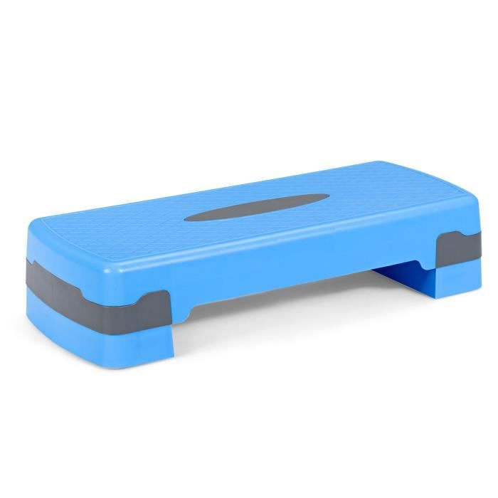 DREAMADE Stepper d'Aérobic Antidérapant, Stepper de Fitness avec Hauteur Réglable(15/10cm), Capacité de charge 250kg