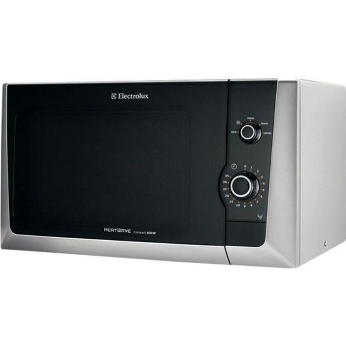 Electrolux EMM21000S Four micro-ondes monofonction pose libre 18.5 litres 800 Watt argenté(e)