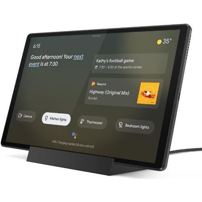ORDINATEUR PORTABLE ET TABLETTE, Tablette, sans fonction téléphone, Lenovo M10 Fhd Plus 4+64gb Android9Lenovo Tab M10 FHD Plus (2nd