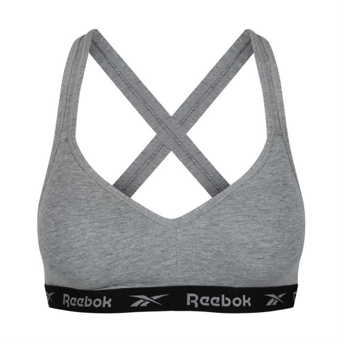 Reebok Cara Brassière De Sport Gym Fitness Femmes
