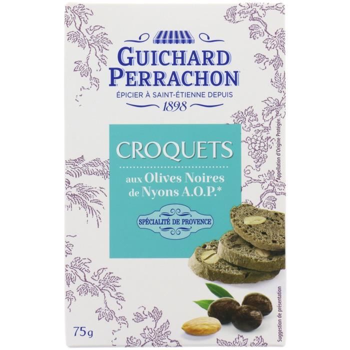 GUICHARD PERRACHON Croquets olive de Nyons - 75 g