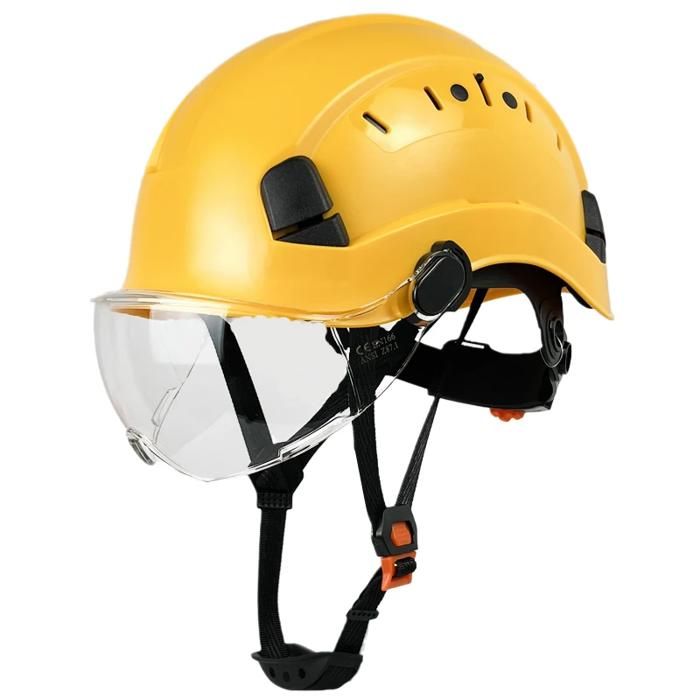 Casquette De Sécurité Anti-choc Stakee - Coque ABS Intérieure, Légère Et Respirante, Tour De Tête 58-60 Cm, Orange