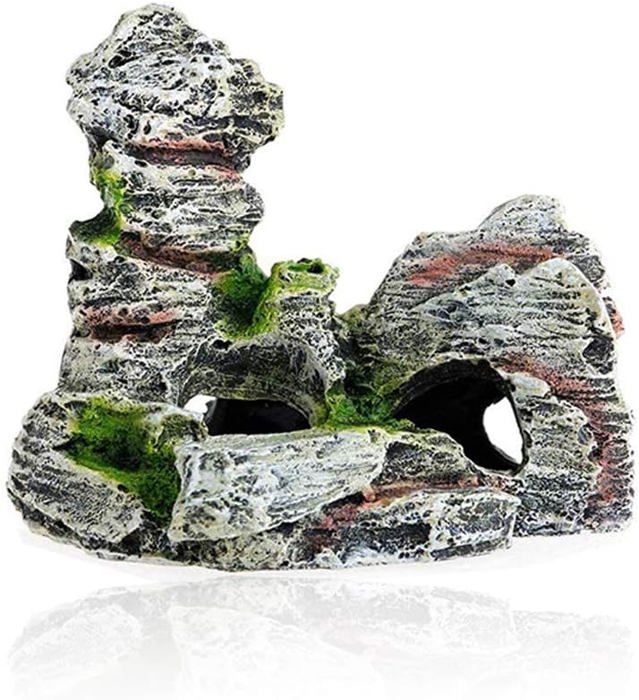 Comparer les prix de décorations d'aquarium, décorations d'aquarium de pêche en résine, décorations de grotte de roche en résine