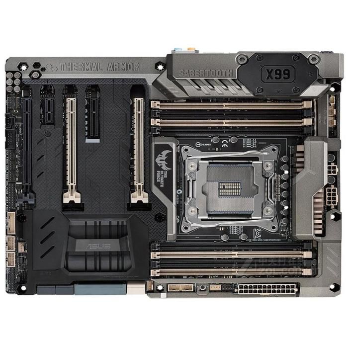 Carte mère ASUS SABERTOOTH X99 Intel X99 LGA 2011-V3 8xDDR4 64GB ATX - Asus