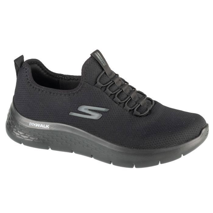 Skechers Skechers GO Walk Flex Ultra — Baskets homme noir en textile lacets