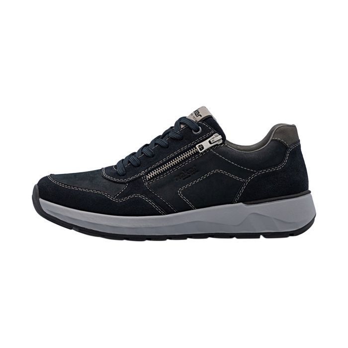 Rieker Basket Cuir Rieker Oakdale - Bleu