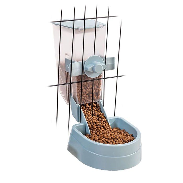 Comparer les prix de Distributeur automatique de nourriture pour lapin - 1 L - Gamelles pour nourriture et eau - Pour petit animal domestiqu