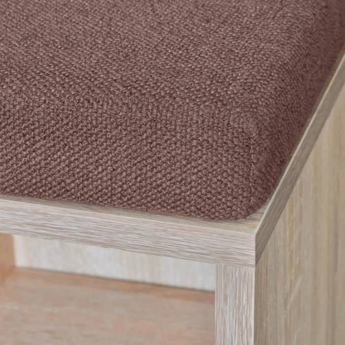 MGH - TOP Banc de rangement à chaussures - Meuble de couloir - 10 compartiments - Couleur chêne MM432