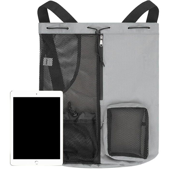 Sac de Natation étanche Sport Sac de Sport en Maille avec Cordon de Serrage avec Compartiment Humide et Sec Sac déquipement