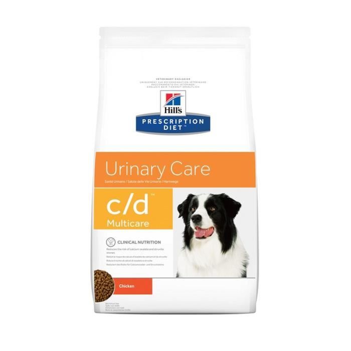 Meilleurs prix pour Croquettes hill's prescription diet canine c/d sac 12 kg