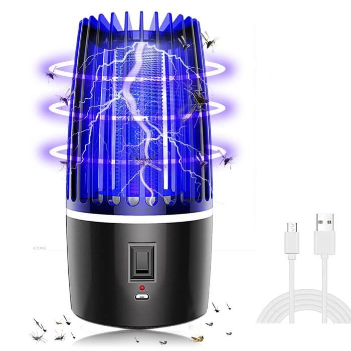 Bug Zapper Lampe De Destruction De Moustiques Électrique À Lumière