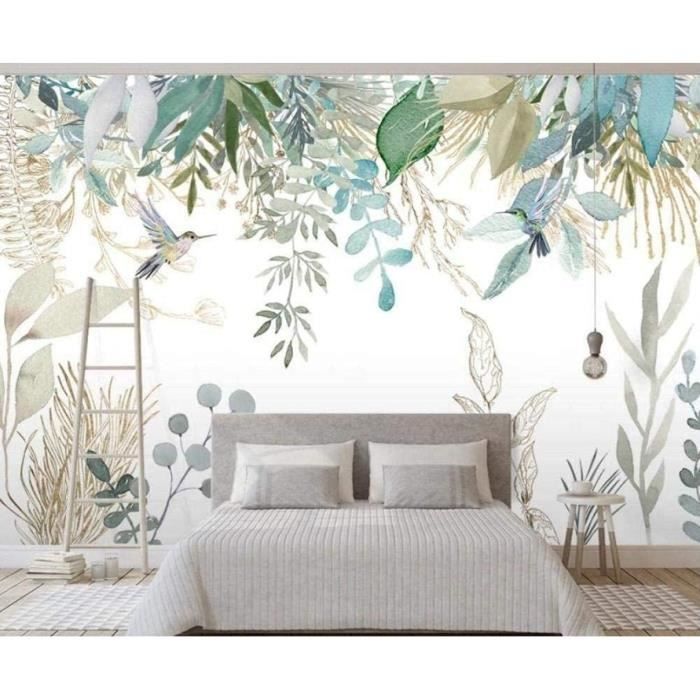 Papier Peint Panoramique 3D Fleur De La Plante Tropicale Fleur Et ...