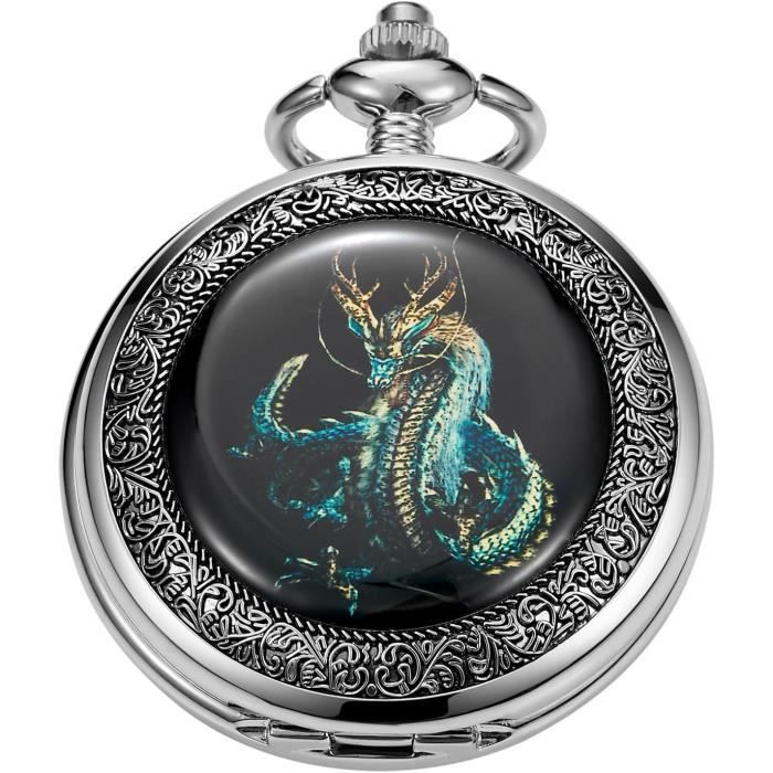 Montre dragon<br> Mécanique Homme main image 1