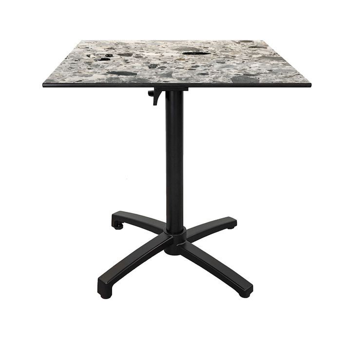 Restootab Table de jardin carrée - vue 2