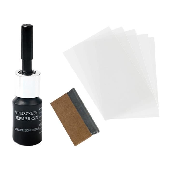 Kit Réparation Voiture Kit Réparation Pare-brise Voiture - Pour Fissures Et éclats, Professionnel, Facile à Utiliser Kit Professionnel Voiture