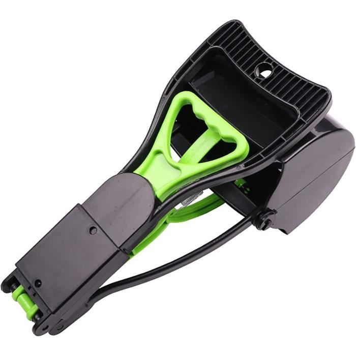 Pince à Déjections Animales – Ramasse-crottes Ergonomique Pliable Pour Jardin, Parc, Appartement (sans Se Baisser)