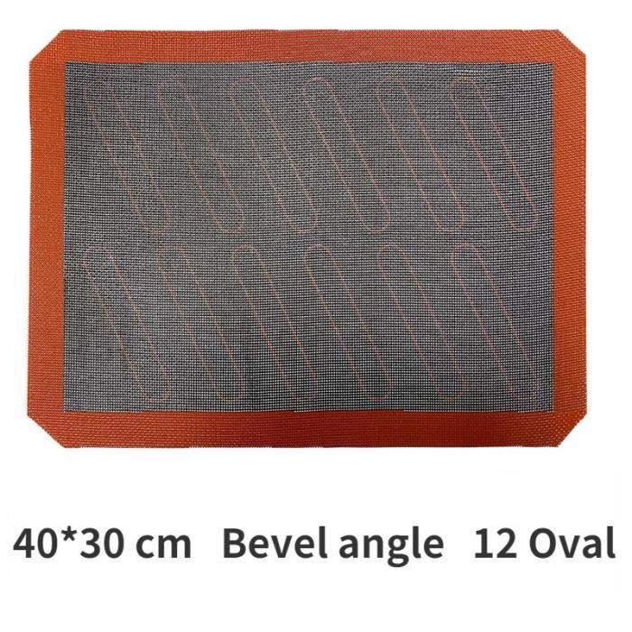 Tapis De Cuisson En Silicone 70x50 Cm - Antiadhésif, Gradué, Sans BPA - Avec 3 Grattoirs