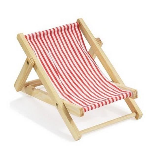 Mini transat en bois, rouge et blanc 5 cm x 3,5 cm Cdiscount Maison