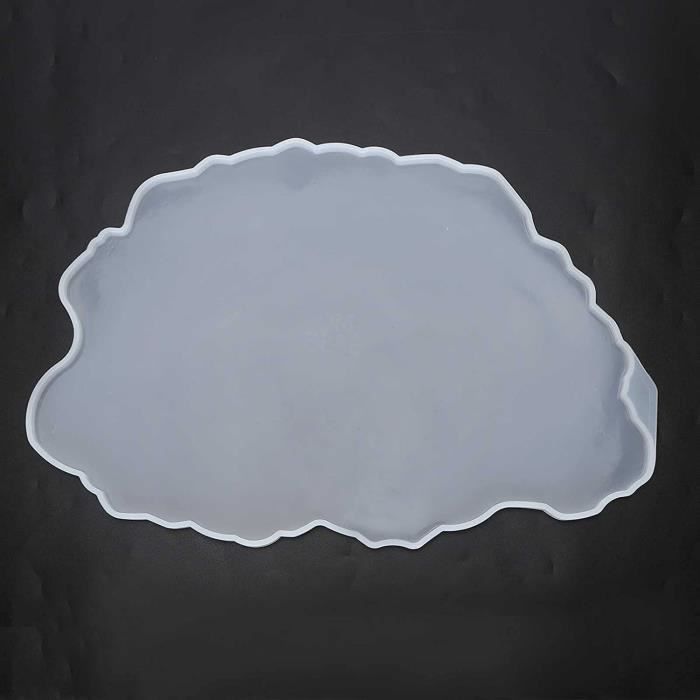 Grand Moule Rectangulaire Silicone Résine Époxy 29,3x19,2 Cm – Plateau Fruits, Sous-Verres & Art Déco