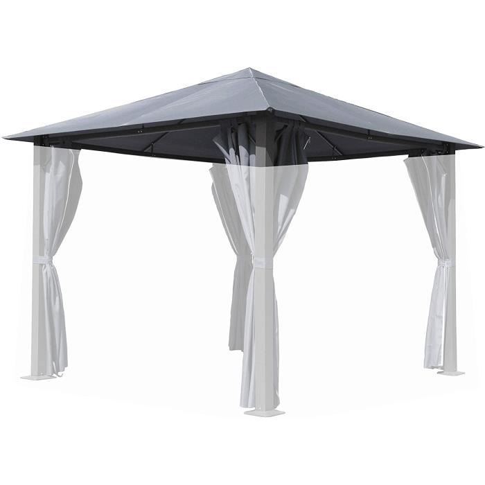 Toit Polyester Hydrofuge Toit De Remplacement Beige Pour Pavillon Jardin 3x4m - Quick Star Toit Pavillon De Jardin 3x4 Toit Polyester Hydrofuge Toit De Remplacement Beige Pour Pavillon Jardin 3x4m - Quick Star Toit Pavillon De Jardin 3x4