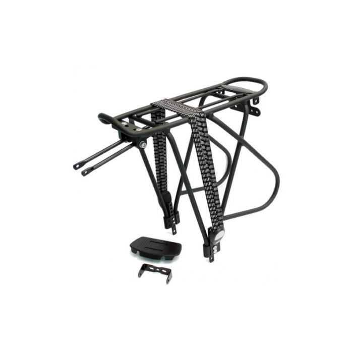 Porte-bagages Massload - DL11B - Réglable 24-28 pouces - Noir