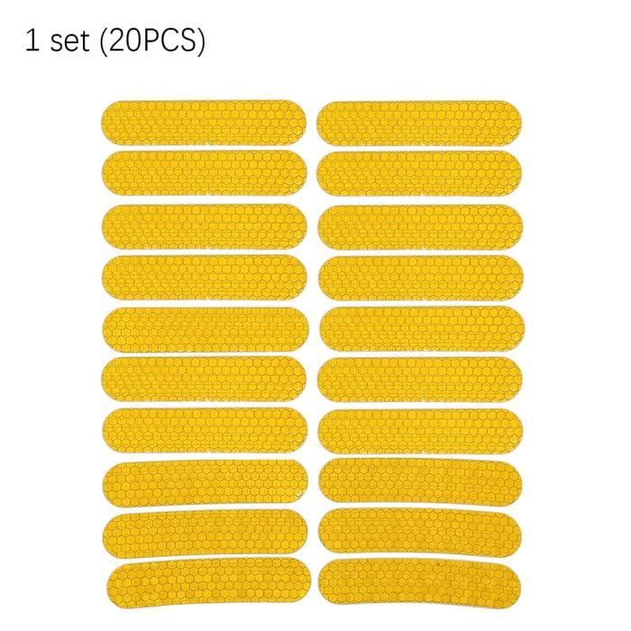 Kit D'autocollants Réfléchissants Ferrari Pour Xiaomi Mijia M365 - Design Logos Ferrari, Sécurité Et Style Assurés