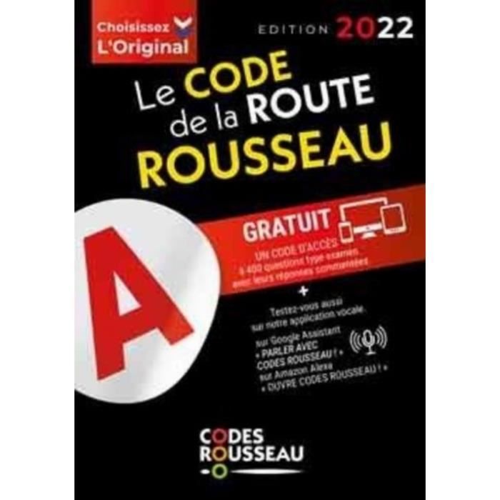 Code Rousseau de la route B. Edition 2022