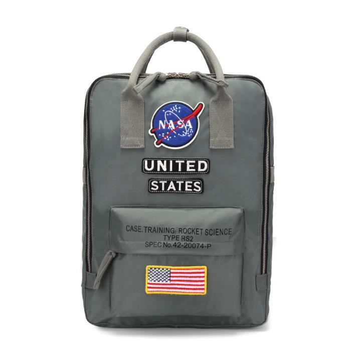 Sac à Dos Grand Volume étanche - Pour Ordinateur Portable 15" - Voyage Et Extérieur - Vert