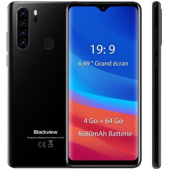 Vente Téléphone portable Smartphone 4G Pas cher BLACKVIEW A80 Pro 4Go RAM 64Go ROM 6.49'' Écran Android 9.0 Octa Core Téléphone portable Débloqué - Noir pas cher Vente Téléphone portable Smartphone 4G Pas cher BLACKVIEW A80 Pro 4Go RAM 64Go ROM 6.49'' Écran Android 9.0 Octa Core Téléphone portable Débloqué - Noir pas cher