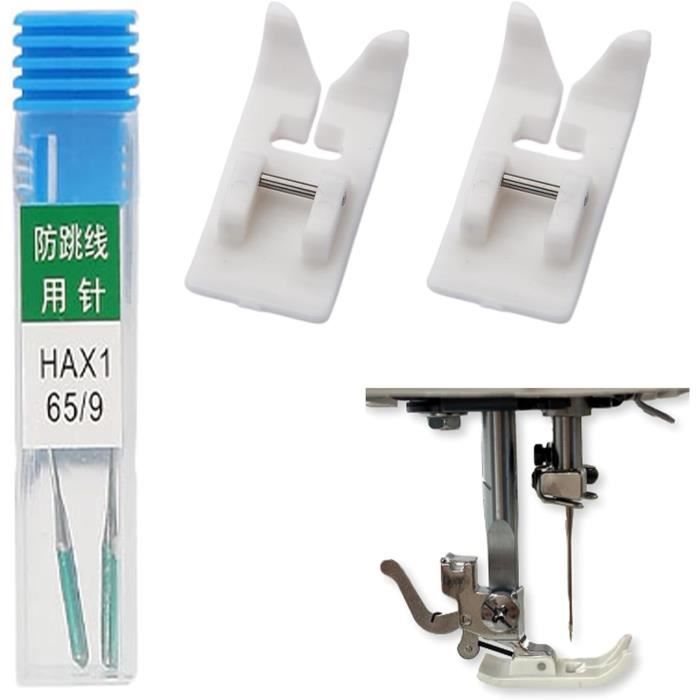 Kit 15 Pieds Presseurs Universel Machine à Coudre - Accessoires Multifonctions Pour Ourlets, Boutonnières Et Plus