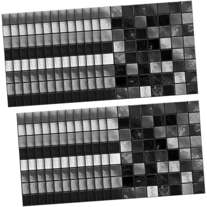 Stickers Carrelage Credence Adhesive Pour Cuisine Stickers Muraux Auto-Adhésif Résistant à L