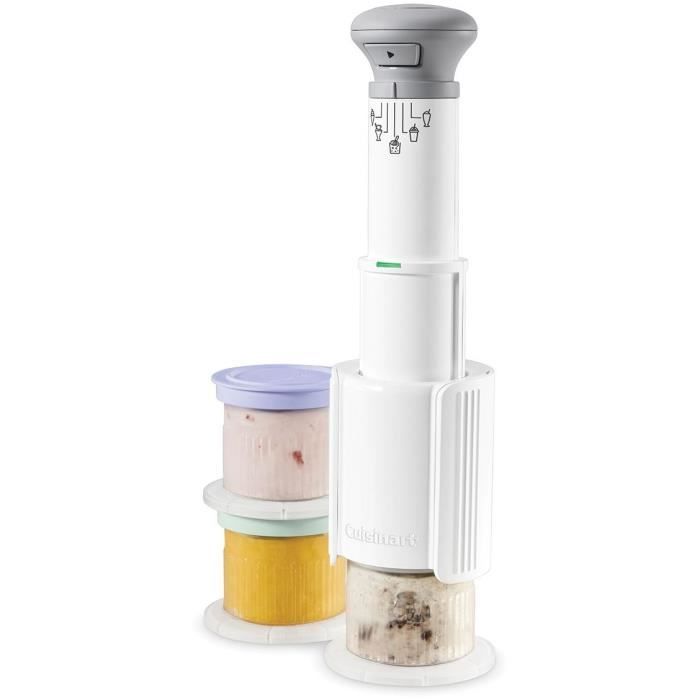 Machine à glace CUISINART - ICEFD10E - Capacité 3 x