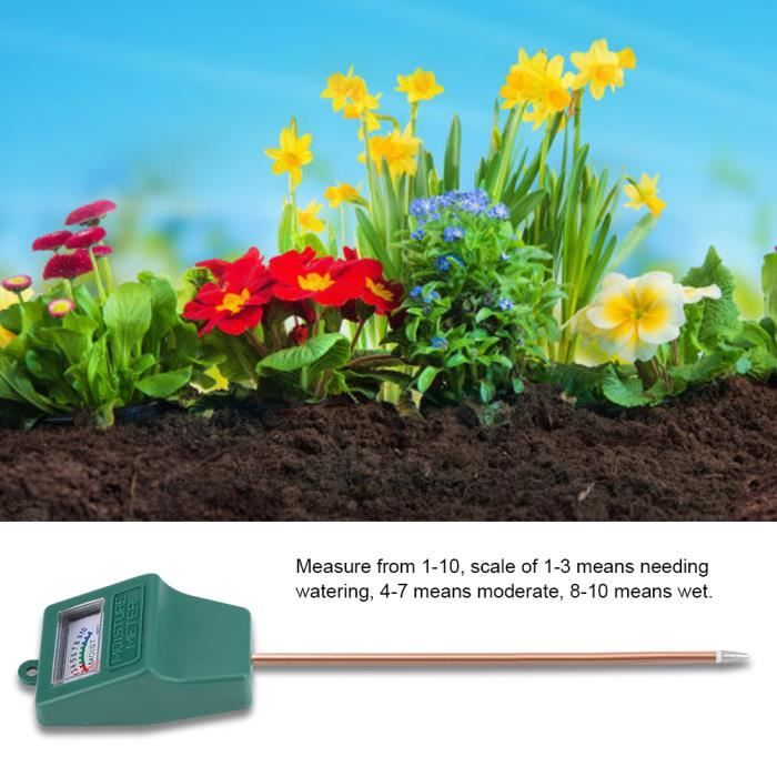 TA290 Testeur dhumidité numérique portable pour plantes fleurs acidité et sonde de de jardin 