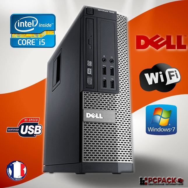 Unité Centrale - PC BUREAU Dell OptiPlex 7010 DT Intel Core i5 8Go 250Go +  WIFI - Cdiscount Informatique