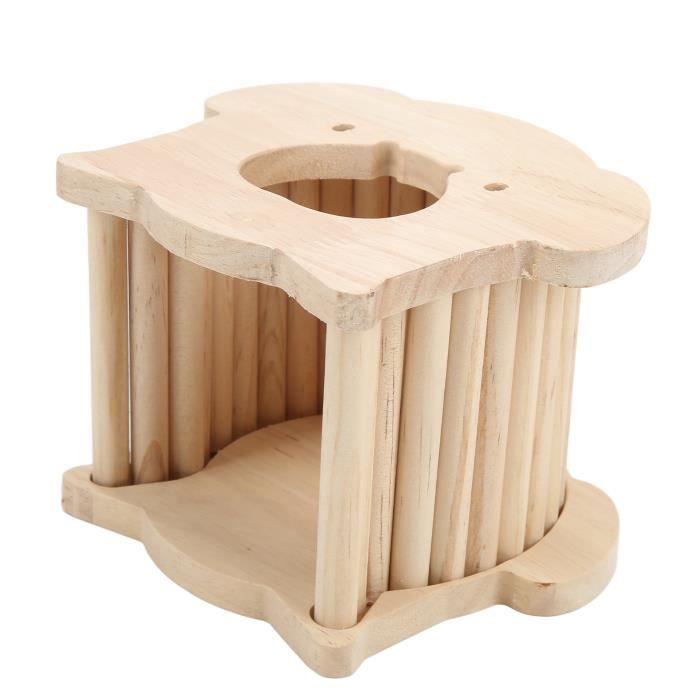 Maison Hamster Avec échelle Milisten - Cachette En PVC Pour Rongeurs (hamster, Cochon D'Inde) - Plateforme Jeu, Décoration De Cage