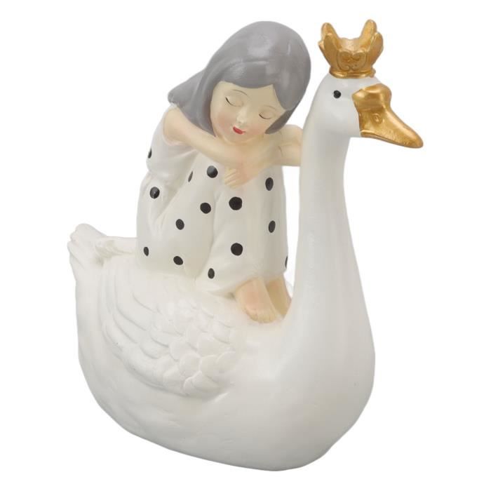 Oreiller Cygne - Coussin Décoratif Blanc Pour Maison