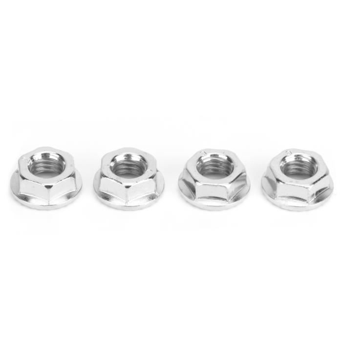 4 écrous Hexagonaux M10x1mm Inox 304 - Uxcell - Filetage Métrique Acier Inoxydable