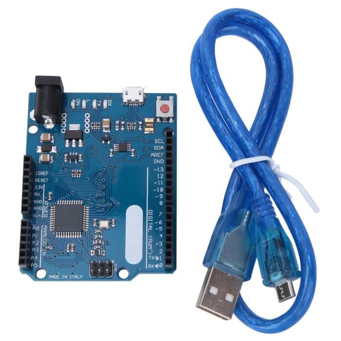 Carte De Développement Teensy 2.0 USB AVR Avec ATMEGA32U4 - Pour Projets électroniques | 12 Entrées Analogiques, 25 E/S, Câble Inclus