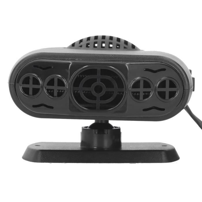 Ventilateur Dégivrage Automatique Voiture 300W/600W 12V - Dégivreur Pare-Brise Chauffant 2 Trous